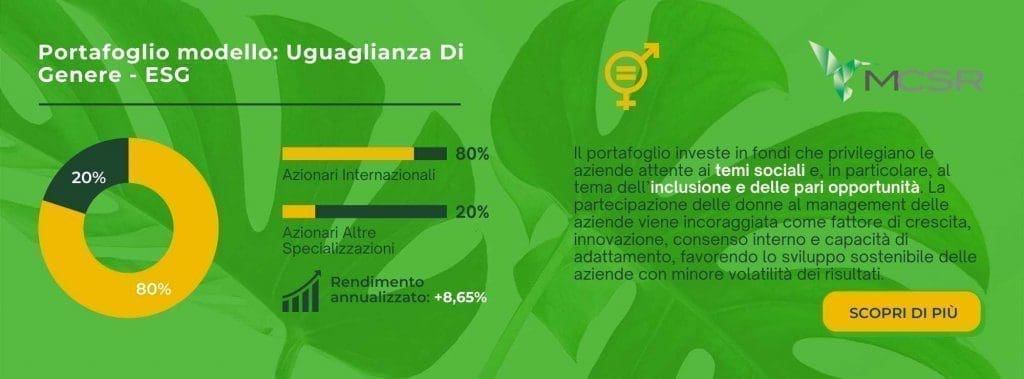 portafoglio modello uguaglianza genere