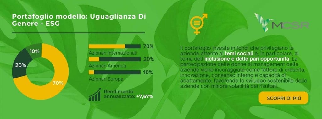 portafoglio modello uguaglianza genere