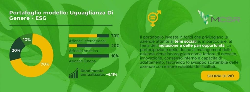 portafoglio modello uguaglianza genere